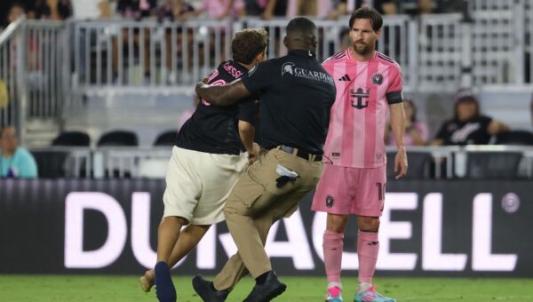 Wherever Messi goes, pitch invaders, chaos — and …