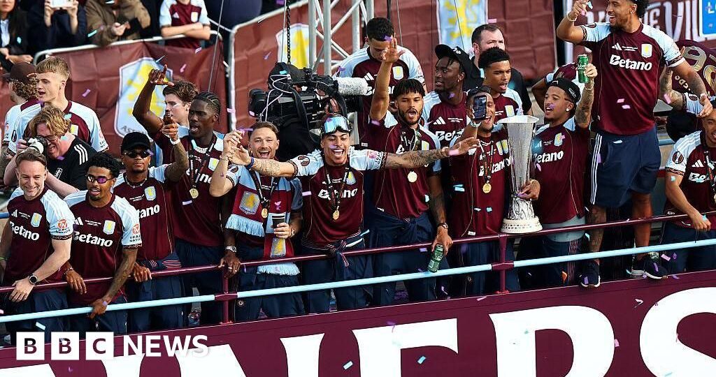 Thousands welcome home triumphant Villa as heroes