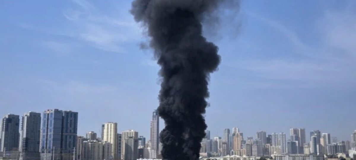 Drone strike triggers fire near nuclear plant in UAE