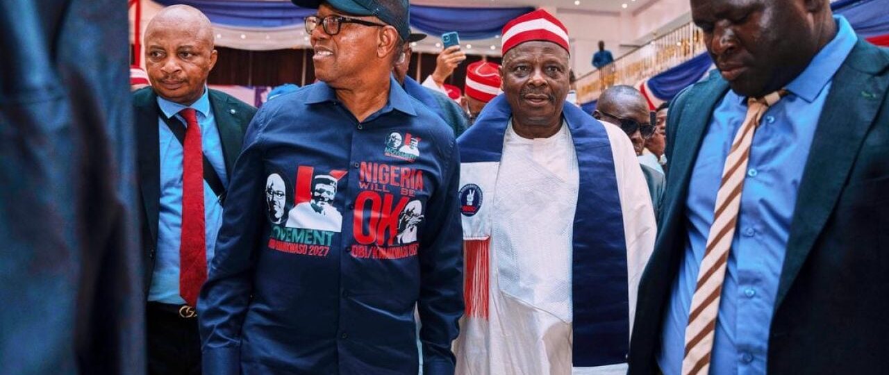 2027: Peter Obi officially announces Kwankwaso as running mate