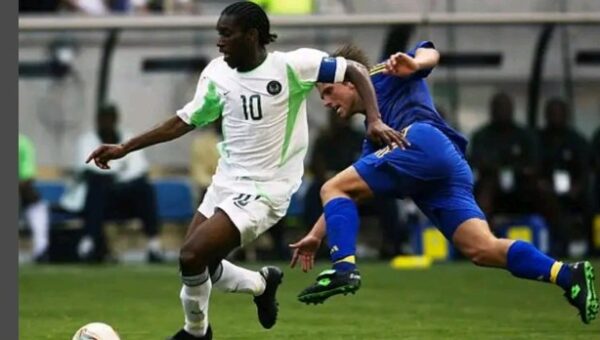 FIFA says Okocha Holds World Cup Dribbles Record