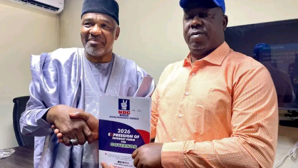 Ex-Bauchi SSG, Kashim picks NDC governorship nomination form
