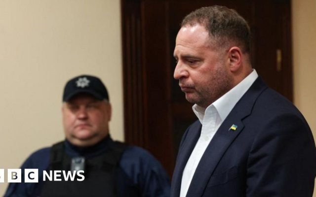 Zelensky’s ex-chief of staff in court as Ukraine corruption probe escalates