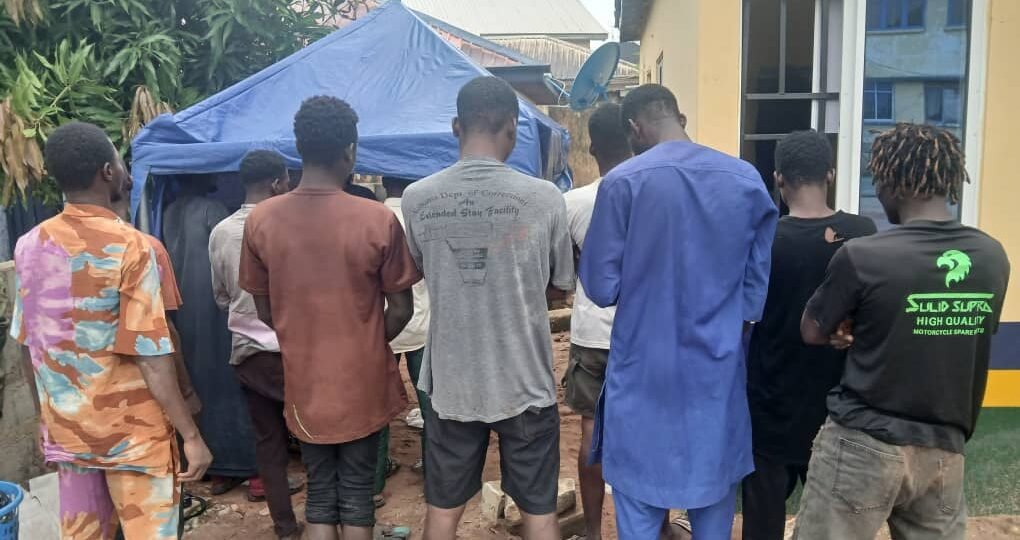 Police arrest 24 suspects after raiding criminal hideouts in Imo forests
