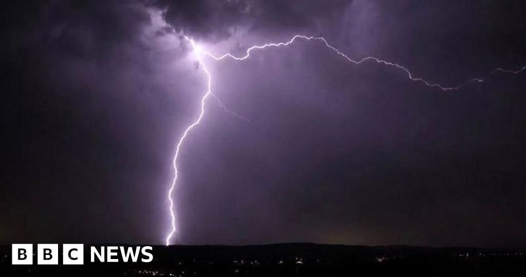 Lightning strikes cause rail disruption and house fire