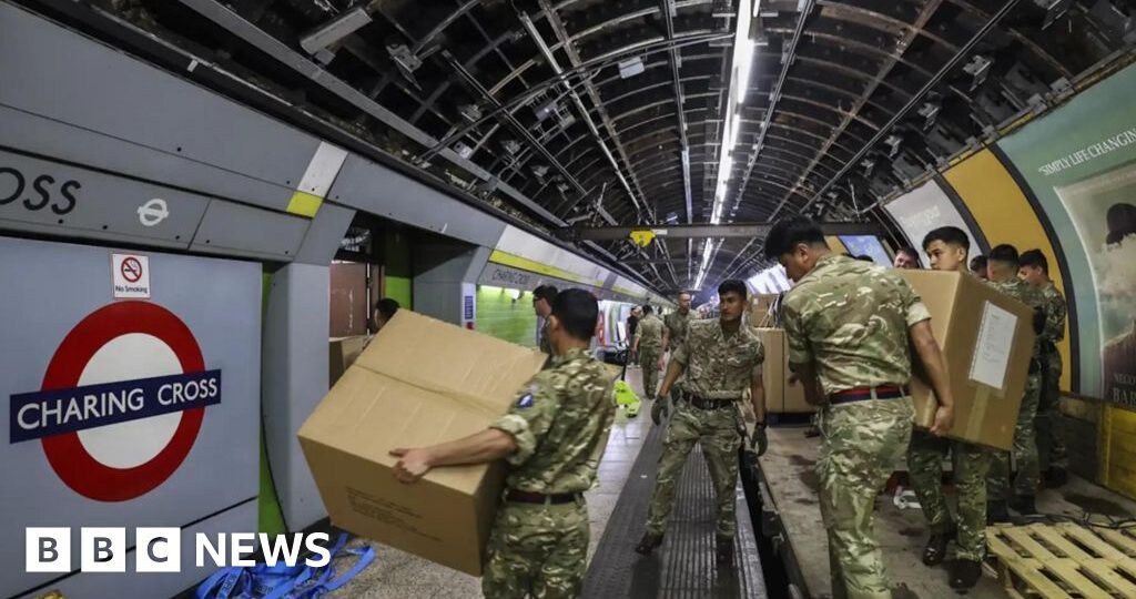 Army runs secret wargames under central London