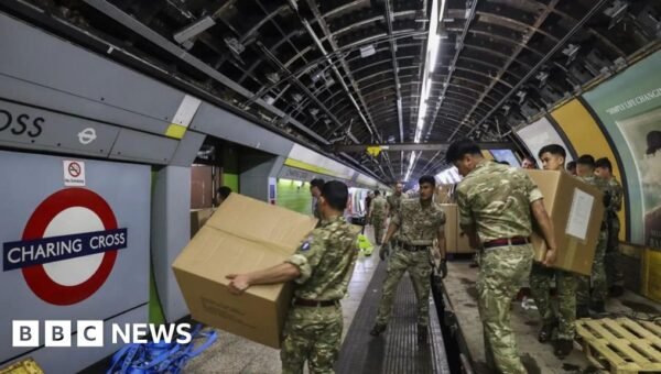 Army runs secret wargames under central London