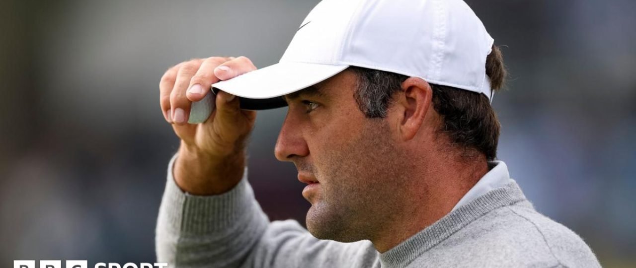 Scheffler shares US PGA lead as Aronimink bites back