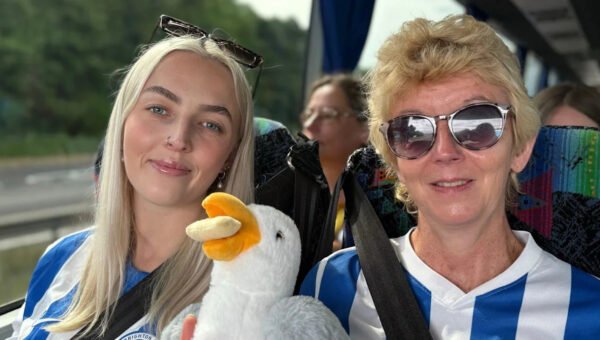 Seagulls fans flock to Wembley for FA Cup final