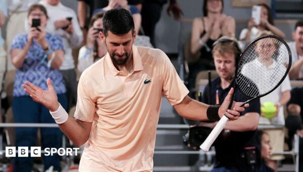 Djokovic shakes off rust to sidestep Mpetshi Perricard