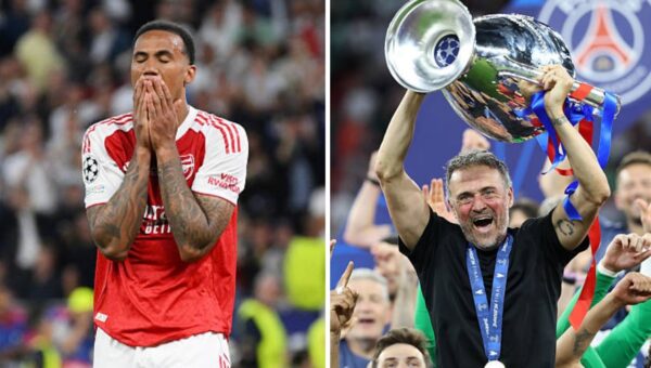 Gabriel Magalhaes awful penalty hands PSG back-to-back Champions League glory