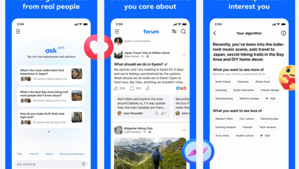 Meta quietly launches a new Reddit-like app called Forum