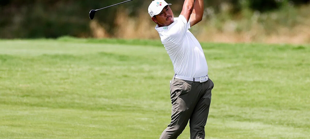 Si Woo Kim just misses history at Byron Nelson, settling for 60 after a bogey on the final hole