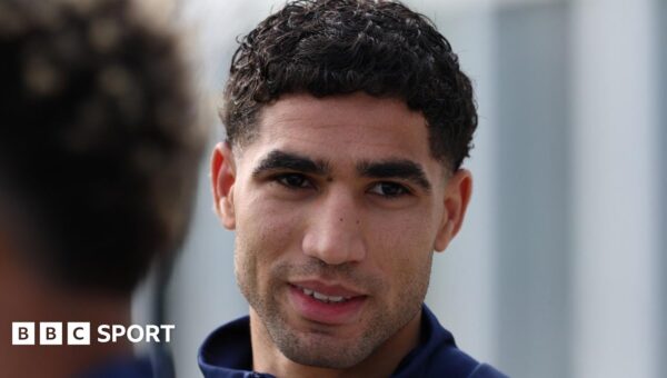 PSG's Hakimi in Morocco squad despite injury