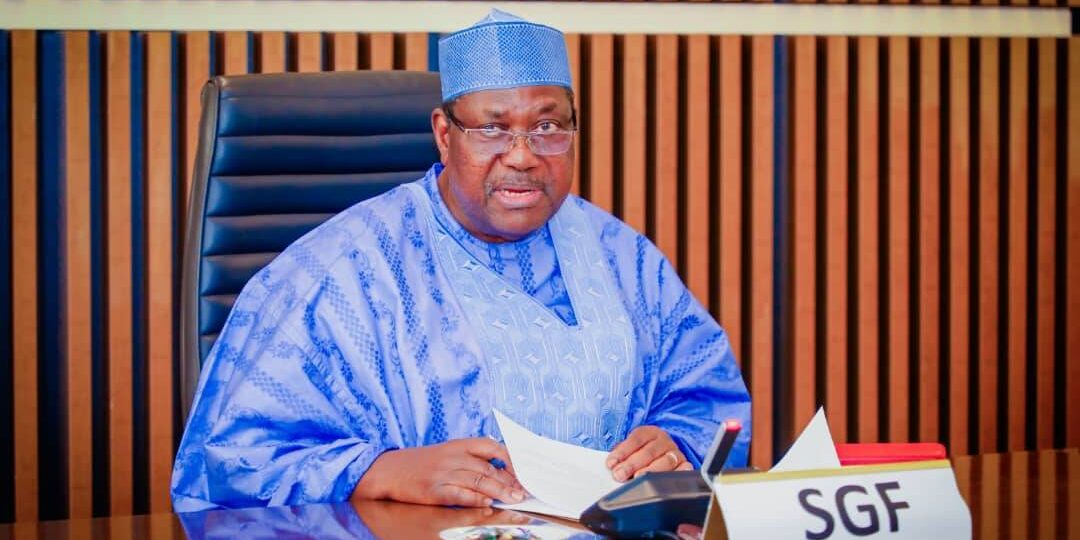 SGF Akume speaks on alleged diversion of materials during Benue APC primaries