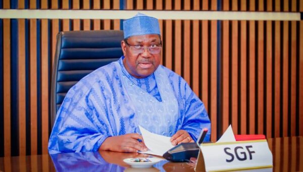 SGF Akume speaks on alleged diversion of materials during Benue APC primaries