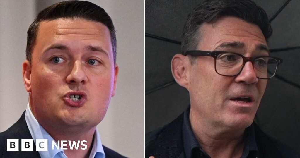 Streeting says he would join leadership race as Burnham vows to ‘save’ Labour