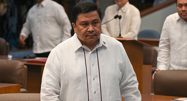 Philippine Senator Charged Over Flood Control Scandal