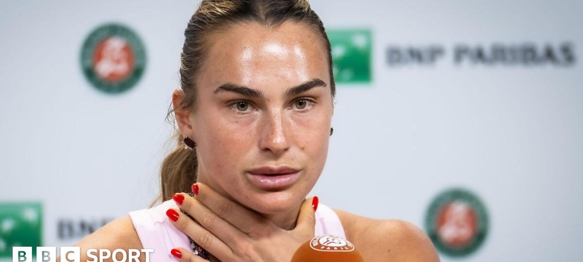 Sabalenka cuts news conference short as top French Open players protest prize money