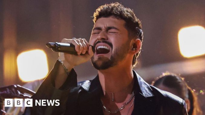 Israel's Eurovision contestant 'shocked' by protests during semi-final show
