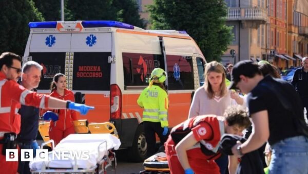 Man drives car into pedestrians in Italy, injuring eight