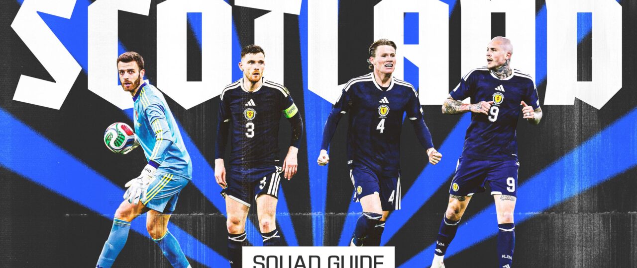 Meet the 26 players in Scotland’s first World Cup squad since 1998