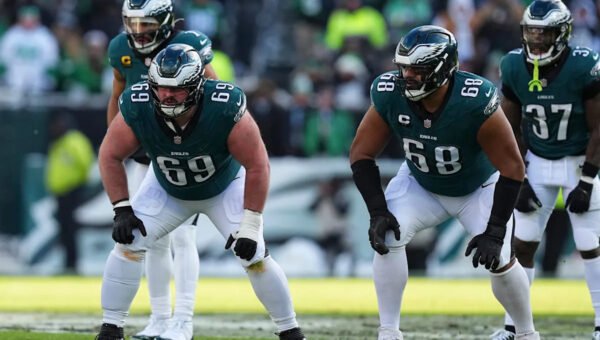 Eagles boast elite O-Line starters, but questions linger behind them