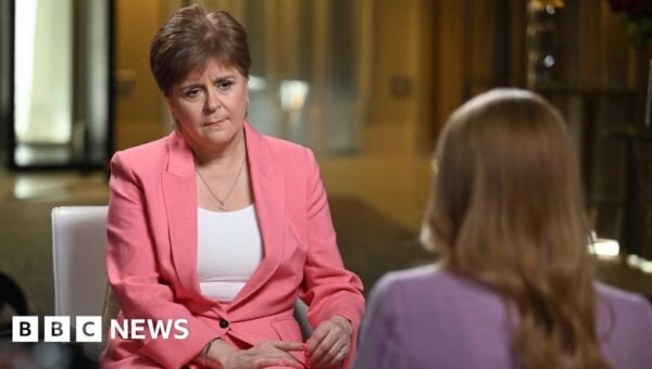 Watch: Sturgeon says ‘I will not apologise for crimes of my former husband’
