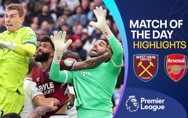 Arsenal edge closer to title after late West Ham drama