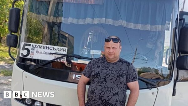 The drivers risking death on Ukraine’s most dangerous bus routes