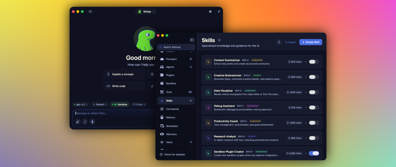 Osaurus brings both local and cloud AI models to your Mac