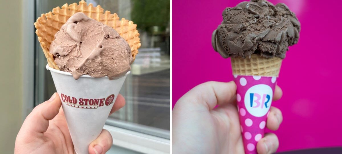 I placed the same ice-cream order at Cold Stone Creamery and Baskin-Robbins. The winning chain also had better prices.