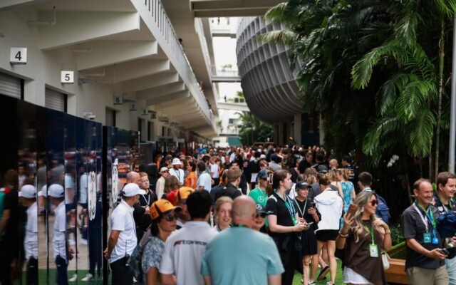 The hottest place for startups to strike a deal? The F1 paddock