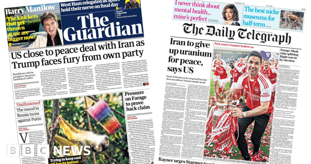 The Papers: 'I don't make bad deals' and 'Now you're Gunner believe us'