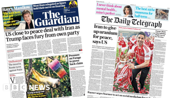 The Papers: 'I don't make bad deals' and 'Now you're Gunner believe us'
