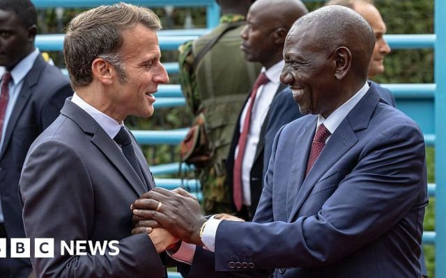 France seeks to move beyond colonial ties by meeting African leaders in Kenya