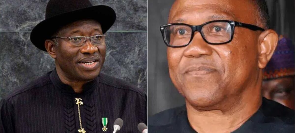 2027: Peter Obi reacts to Goodluck Jonathan joining presidential race