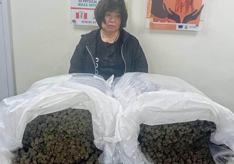 NDLEA arrests Chinese grandma with large consignment of illicit drugs