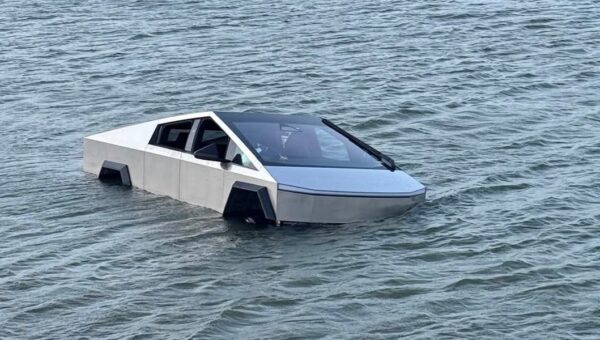 Don’t drive your Cybertruck into a lake