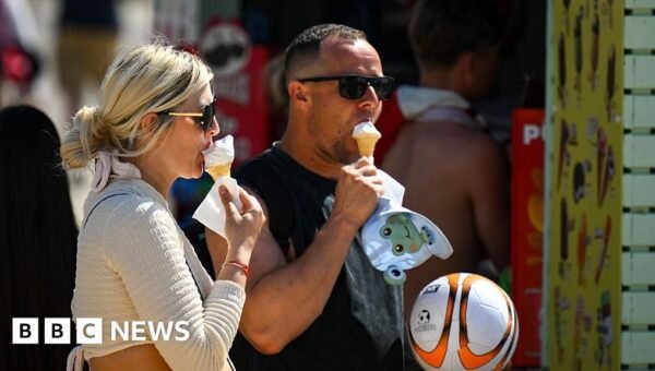 In pictures: Hottest May day recorded in the UK