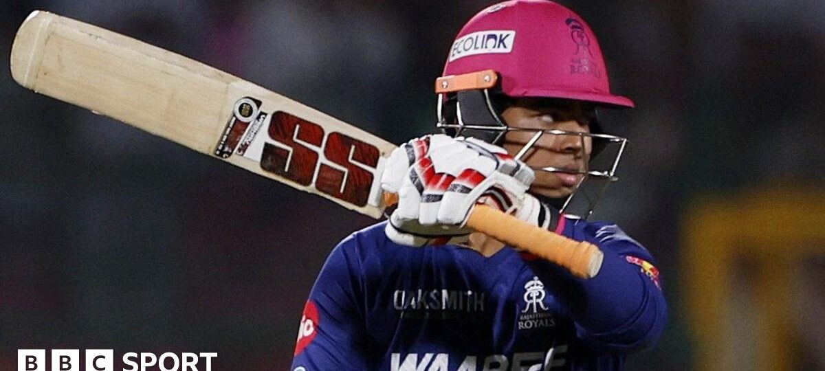 Sooryavanshi, 15, hits 93 as Royals boost play-off chances