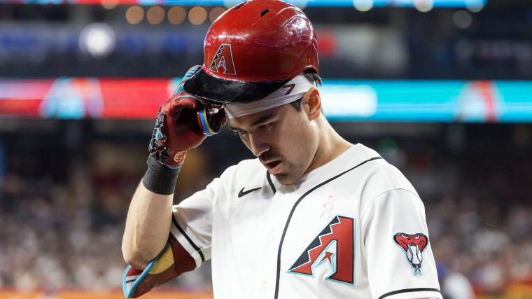 Diamondbacks’ Corbin Carroll hit a ‘Little League home run’ by getting pelted on his own head