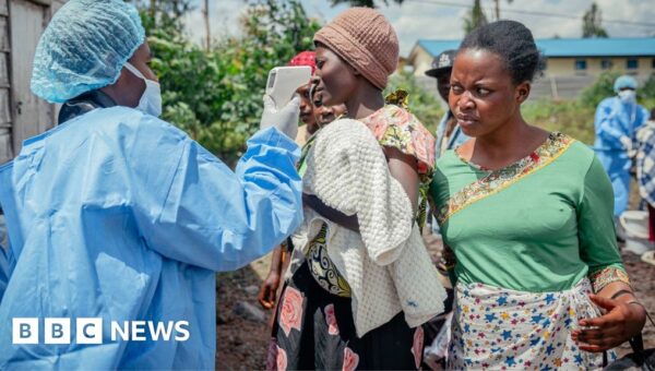 Ebola spread in DR Congo ‘alarming’, charity warns, as WHO chief visits worst-hit area
