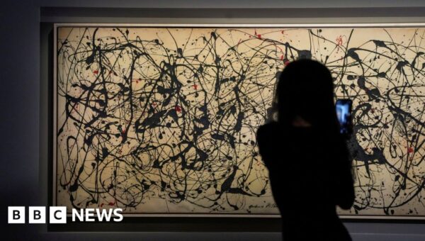 Jackson Pollock painting sells for record $181m at auction