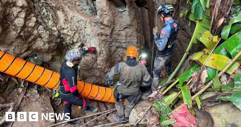 Five people found alive after week trapped in flooded Laos cave