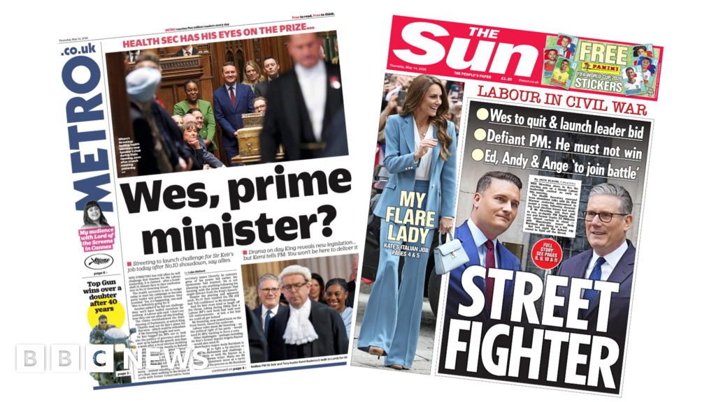The Papers: ‘Wes, prime minister?’ and ‘My flare lady’