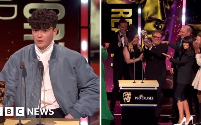 Watch: Owen Cooper, Narges Rashidi and Celebrity Traitors win Bafta TV Awards