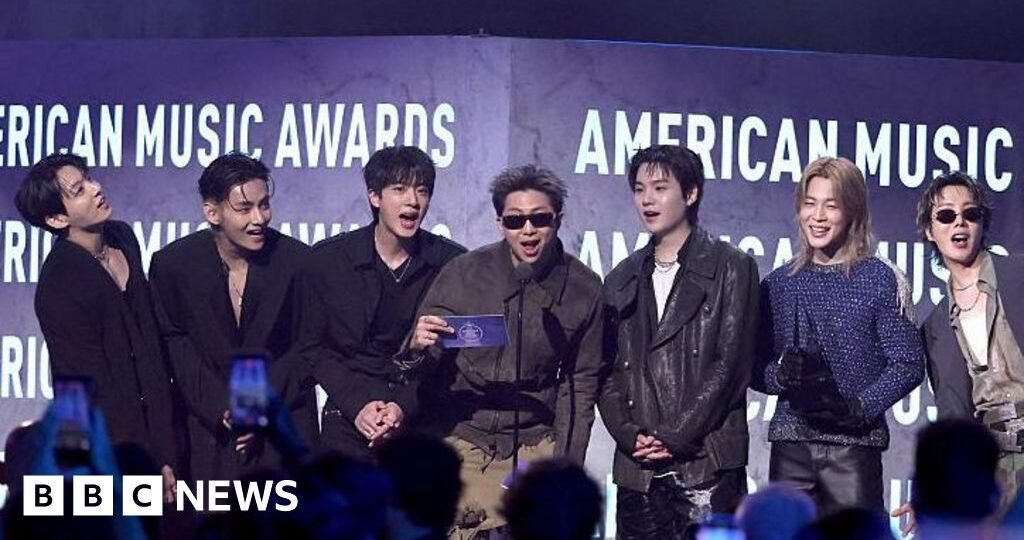 BTS crowned 'Artist of the Year' at American Music Awards