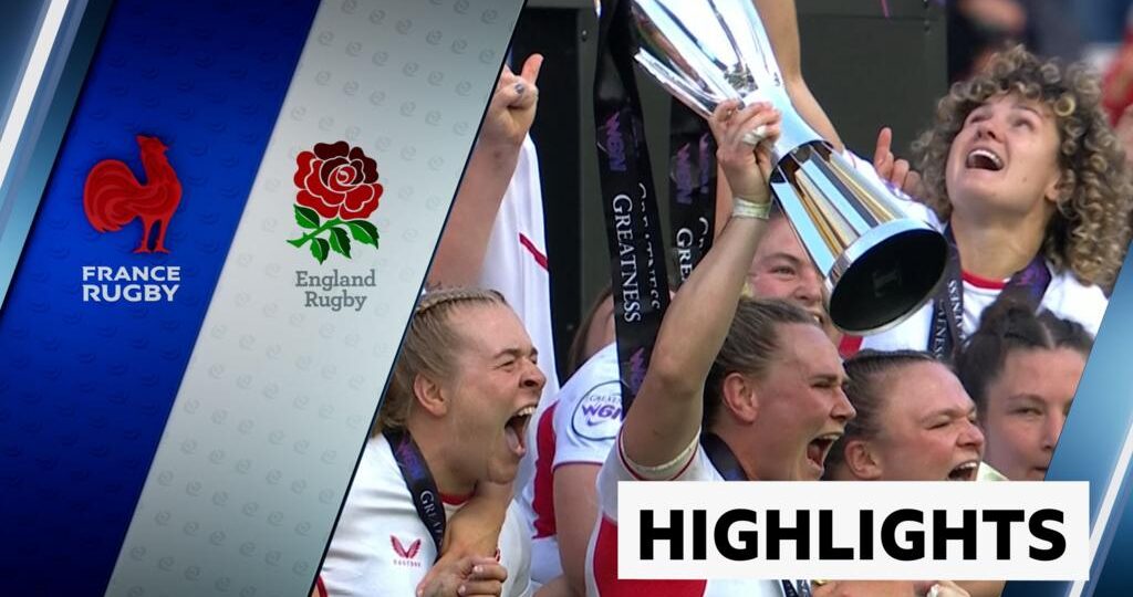 Defiant England beat France to win eighth consecutive Grand Slam