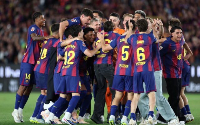 Barcelona crowned La Liga champions after Clasico win over Real Madrid